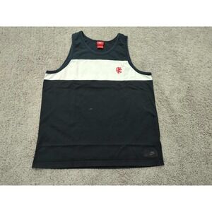 Nike Tank Top Mens XL Black White Striped LeBron James LBJ 6 Basketball